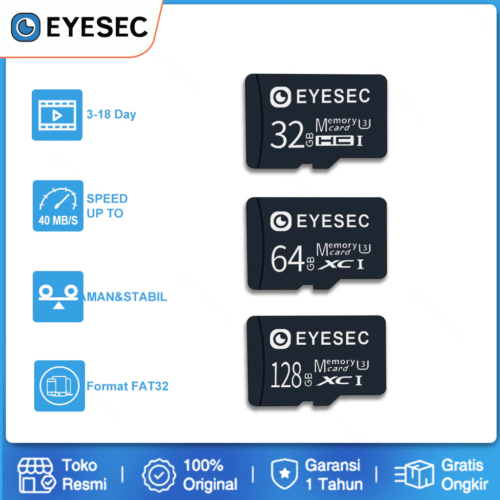 EYESEC TF Micro SD Memory Card for CCTV Camera