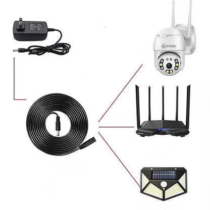 EYESEC DC Power Extension Cable for CCTV Camera