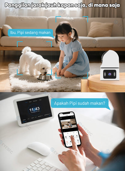 EYESEC ESQ09 Dual Lens Panoramic Camera
