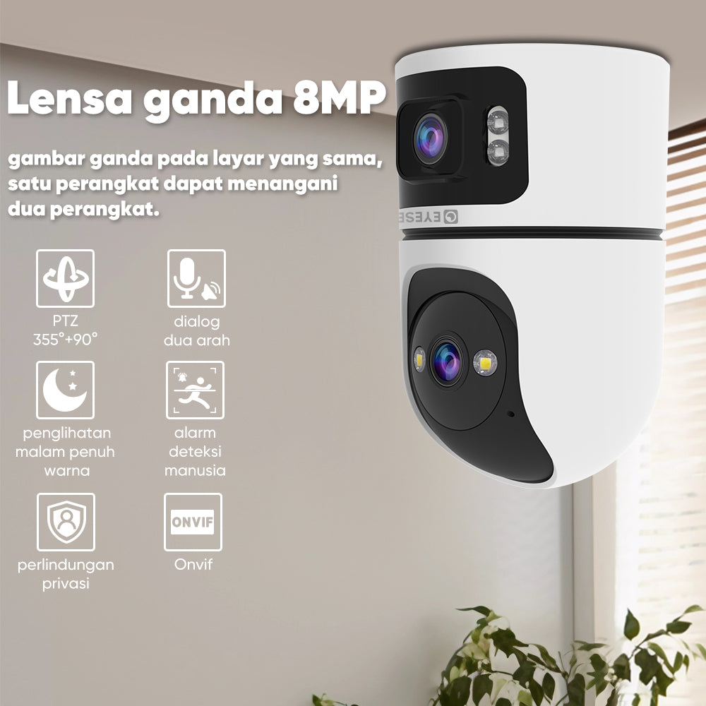 EYESEC ESQ09 Dual Lens Panoramic Camera