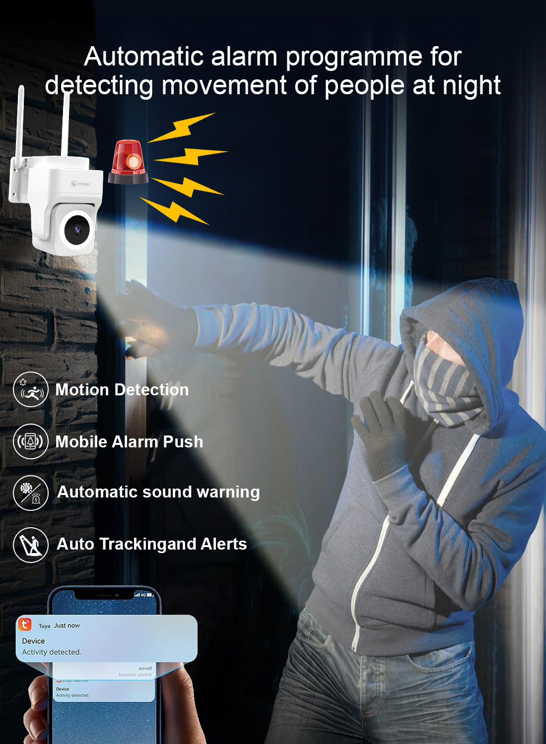 EYESEC ES07 Outdoor Waterproof PTZ Camera