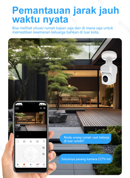 EYESEC ES09 Indoor Outdoor Bulb Camera