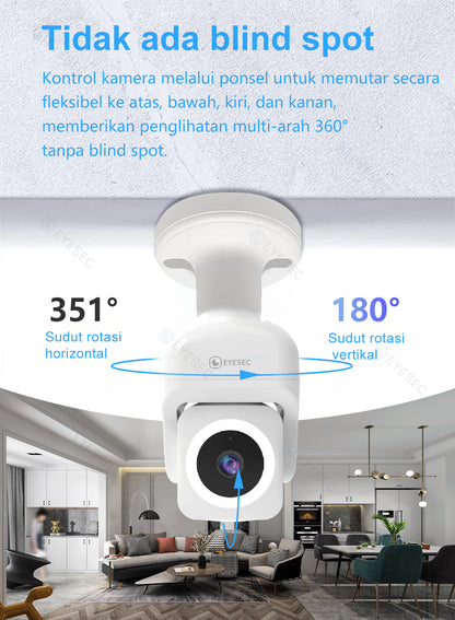 EYESEC ES09 Indoor Outdoor Bulb Camera