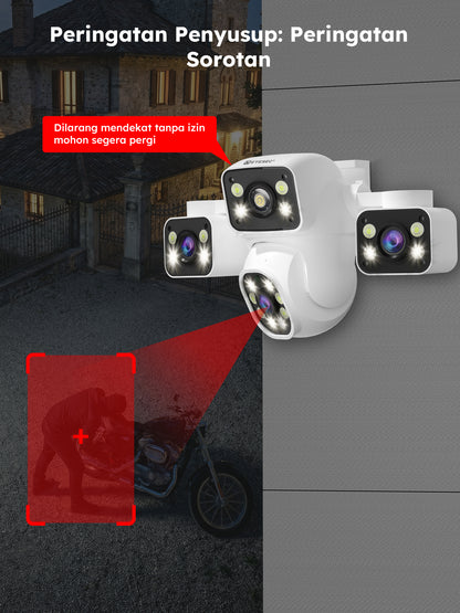 EYESEC ESQ29 9MP Triple Lens Panoramic Camera