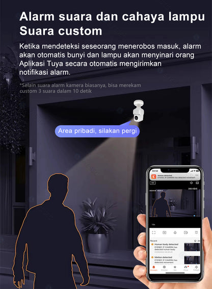 EYESEC ES09 Indoor Outdoor Bulb Camera