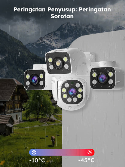 EYESEC ESQ29 9MP Triple Lens Panoramic Camera