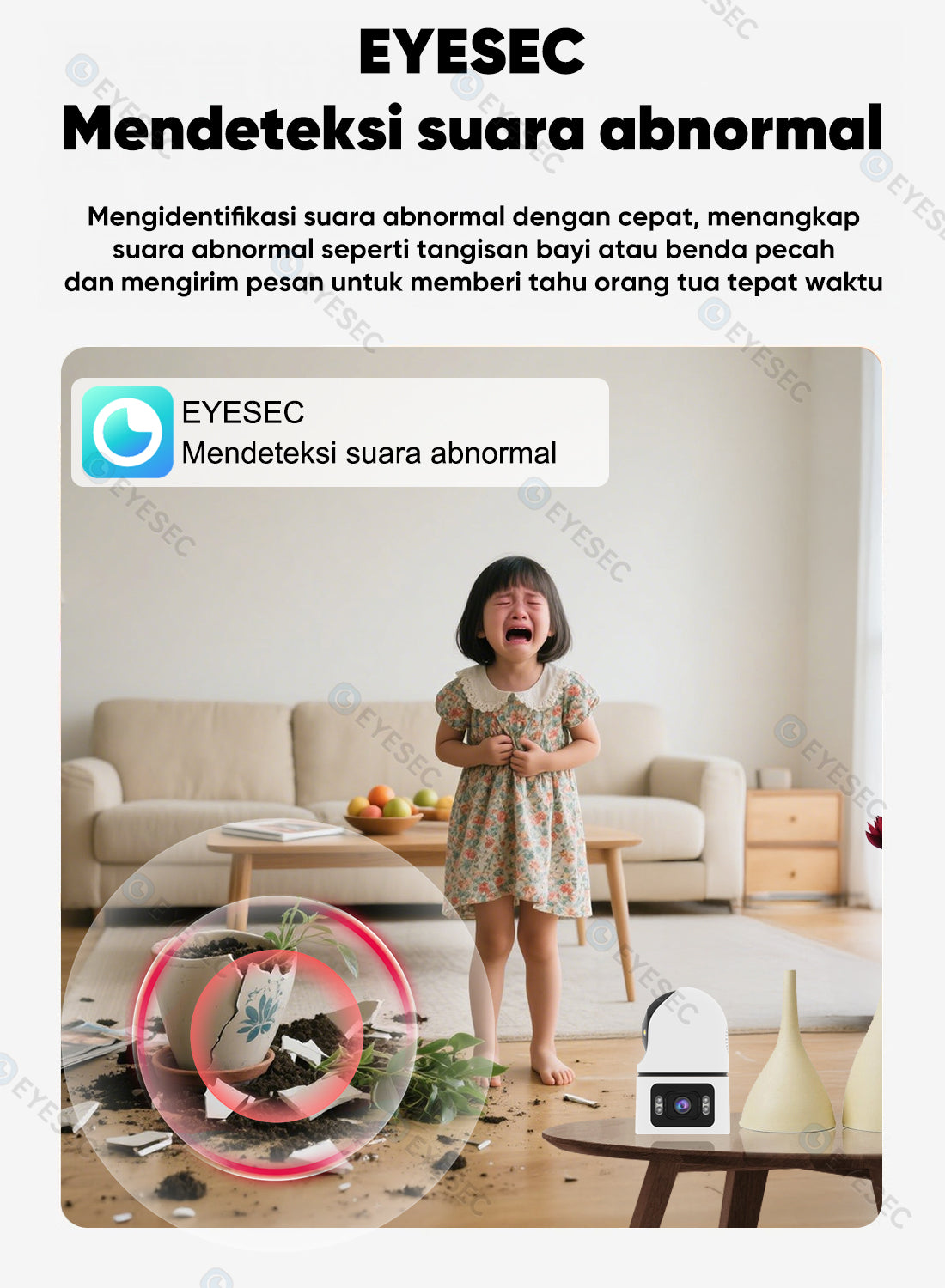 EYESEC ESQ09 Dual Lens Panoramic Camera