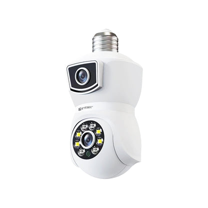 EYESEC ES04 Indoor E27 Bulb Dual Lens Camera