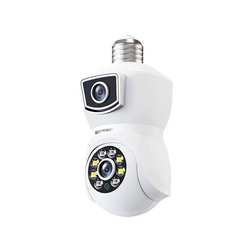 EYESEC ES04 Indoor E27 Bulb Dual Lens Camera