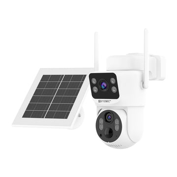 EYESEC ESQ62 Kamera Tenaga Surya Lensa Ganda