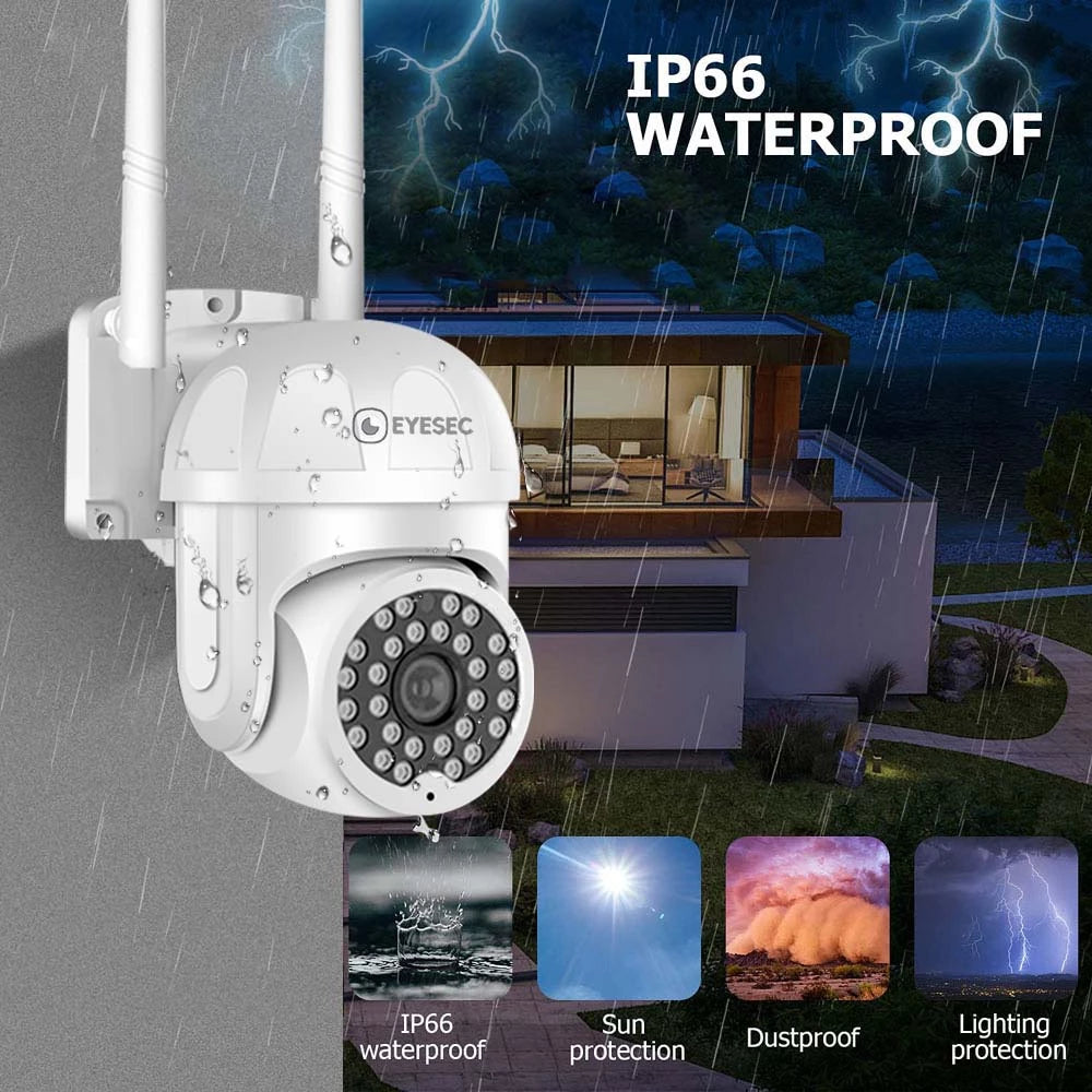 EYESEC ES0C85 Outdoor 360° Waterproof PTZ Dome Camera