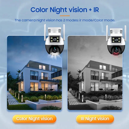 EYESEC ESQ16 Outdoor Dual Lens Waterproof PTZ Camera