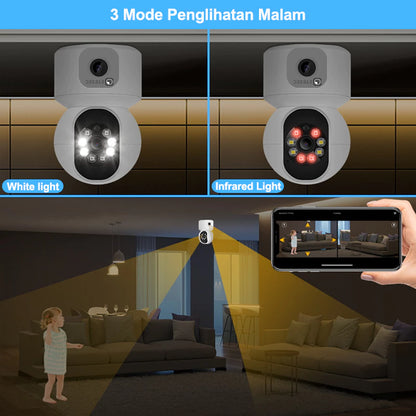EYESEC H01 6MP Dual Lens Panoramic Camera