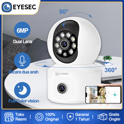 EYESEC H01 6MP Dual Lens Panoramic Camera