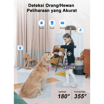 EYESEC ES0P66 Indoor Pan Tilt Baby Monitor Camera