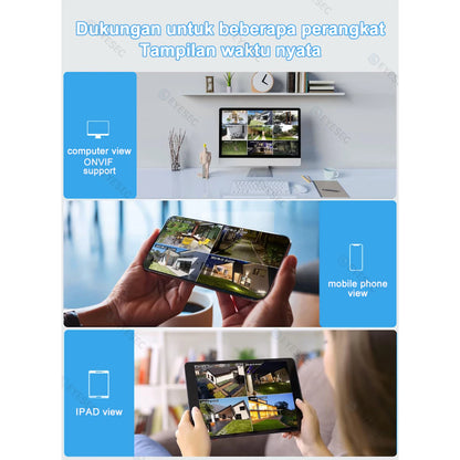 EYESEC ES0C40 Indoor & Outdoor 360° Waterproof PTZ Camera