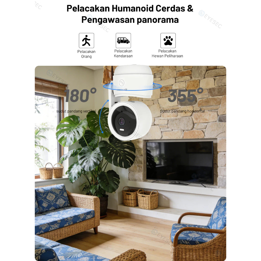 EYESEC ES15 One-Touch Call Panoramic Camera